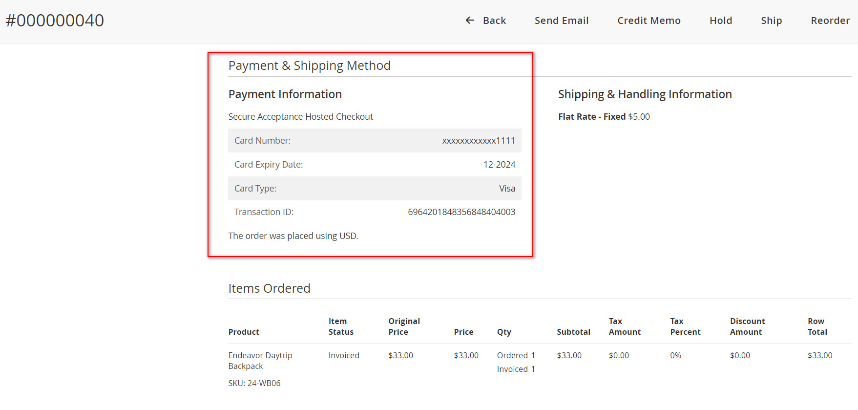 Magento 2 Worldpay Secure Acceptance Hosted Checkout